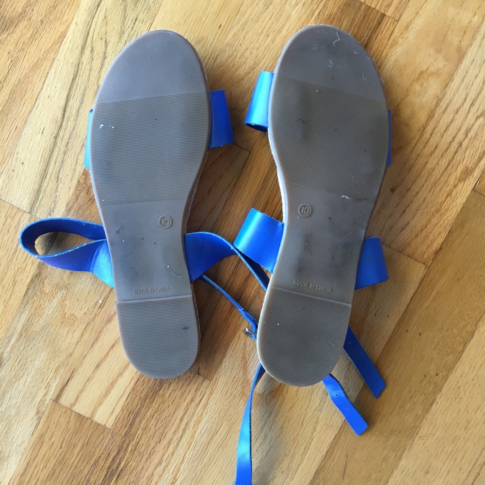 Blue Old Navy Espadrilles Sandals - Picture 2 of 3